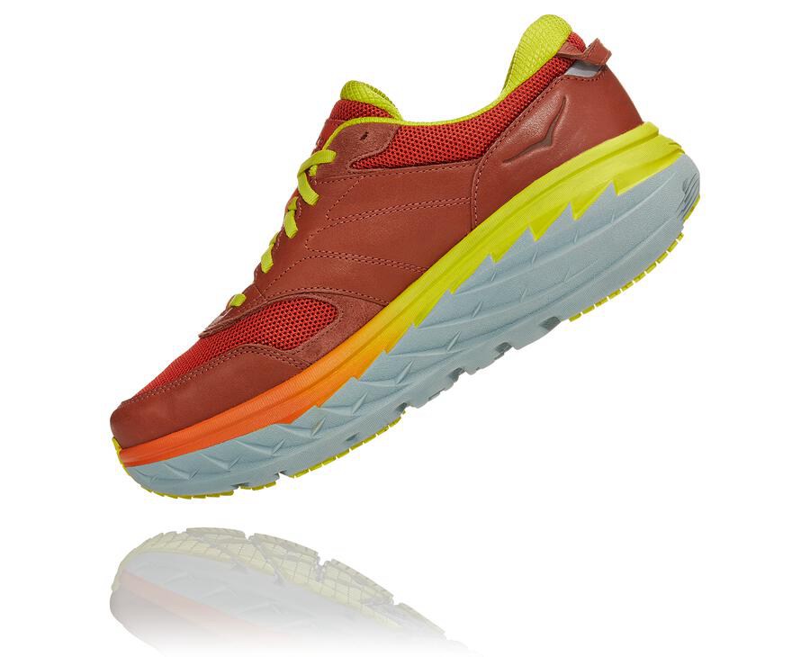 Tenis Hoka One One Feminino Vermelhas - Bondi L - 560-BFJCIE